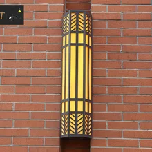 Светодиодный садовый настенный прямоугольная лампа водонепроницаемый IP65 NON-STAIN для внешние ворота парк