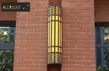 

LED garden wall mounted rectangle lamp waterproof IP65 NON-STAIN for outdoor gate PARK