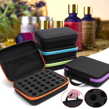 

30 Bottles 10Ml Essential Oil Carry Case Holder Storage Perfume Aromatherapy Hand Bag Nail Polish Holder