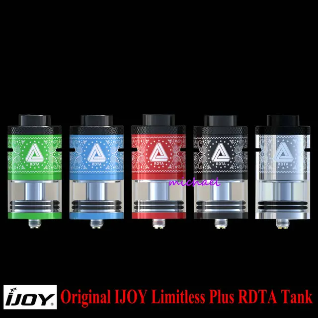 100% Оригинал IJOY Безграничные Плюс RDTA 2 Пост Палуба 6.3 мл Распылитель Ввиду Бытие Стиль Бак Безграничные RDTA Плюс