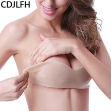 セクシーなブラジャーランジェリーファム乳房リフトテープシリコンブラジャープッシュアップ不可視ブラジャー女性の自己粘着乳首 Bralettes パッド(China)