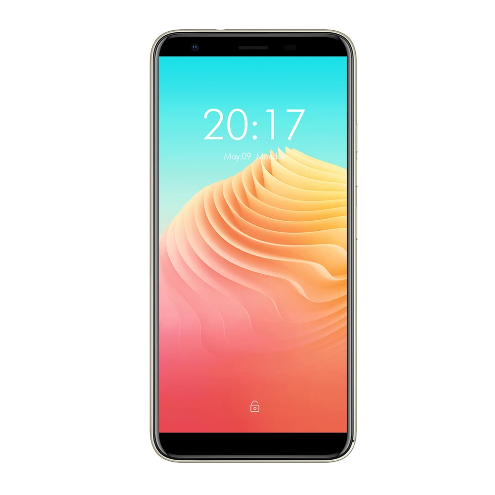 Ulefone S9 Pro 5,5 inch HD + teléfono móvil Android 8,1 MTK6739 Quad Core 2 GB RAM 16 GB ROM 13 MP + 5MP cámaras traseras duales 4G teléfono móvil