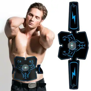 

FOUAVRTEL 2019 EMS Muscle TRainer Abdominal exercise Gear Toner-Core Toning ABS Workout Belt Electric Muscle Stimutor