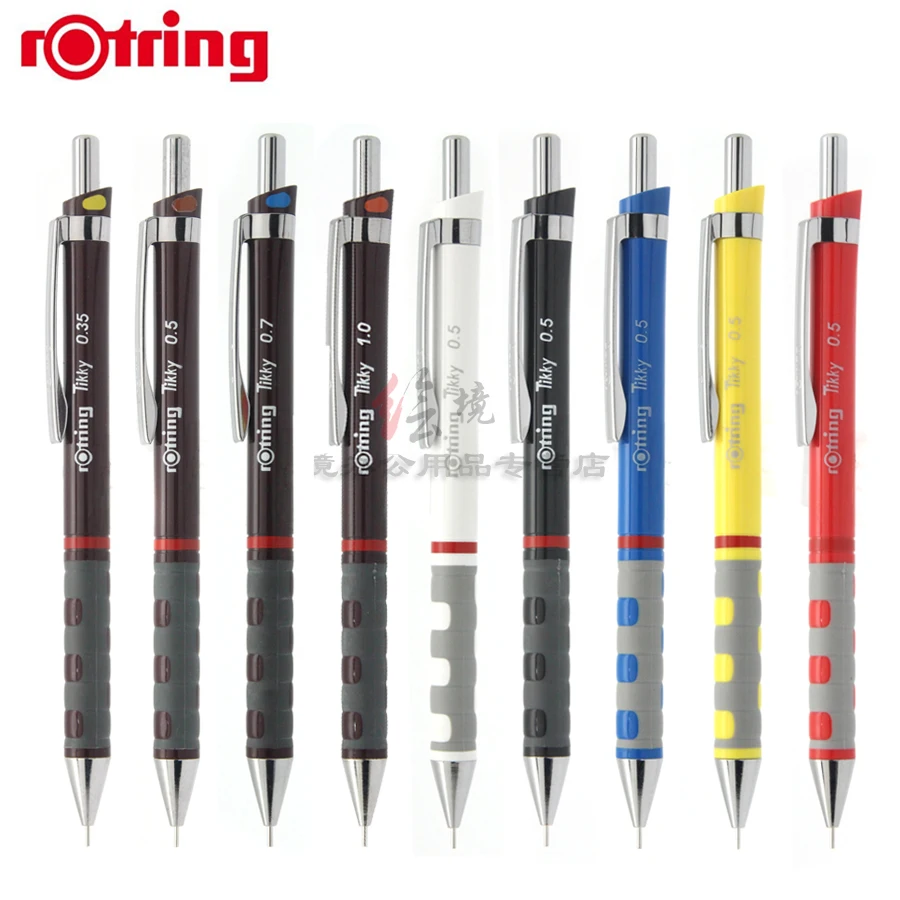 Германия Rotring Tikky механический карандаш 0,35/0,5/0,7/1,0 мм Пластик механический карандаш Одежда высшего качества, 1 предмет