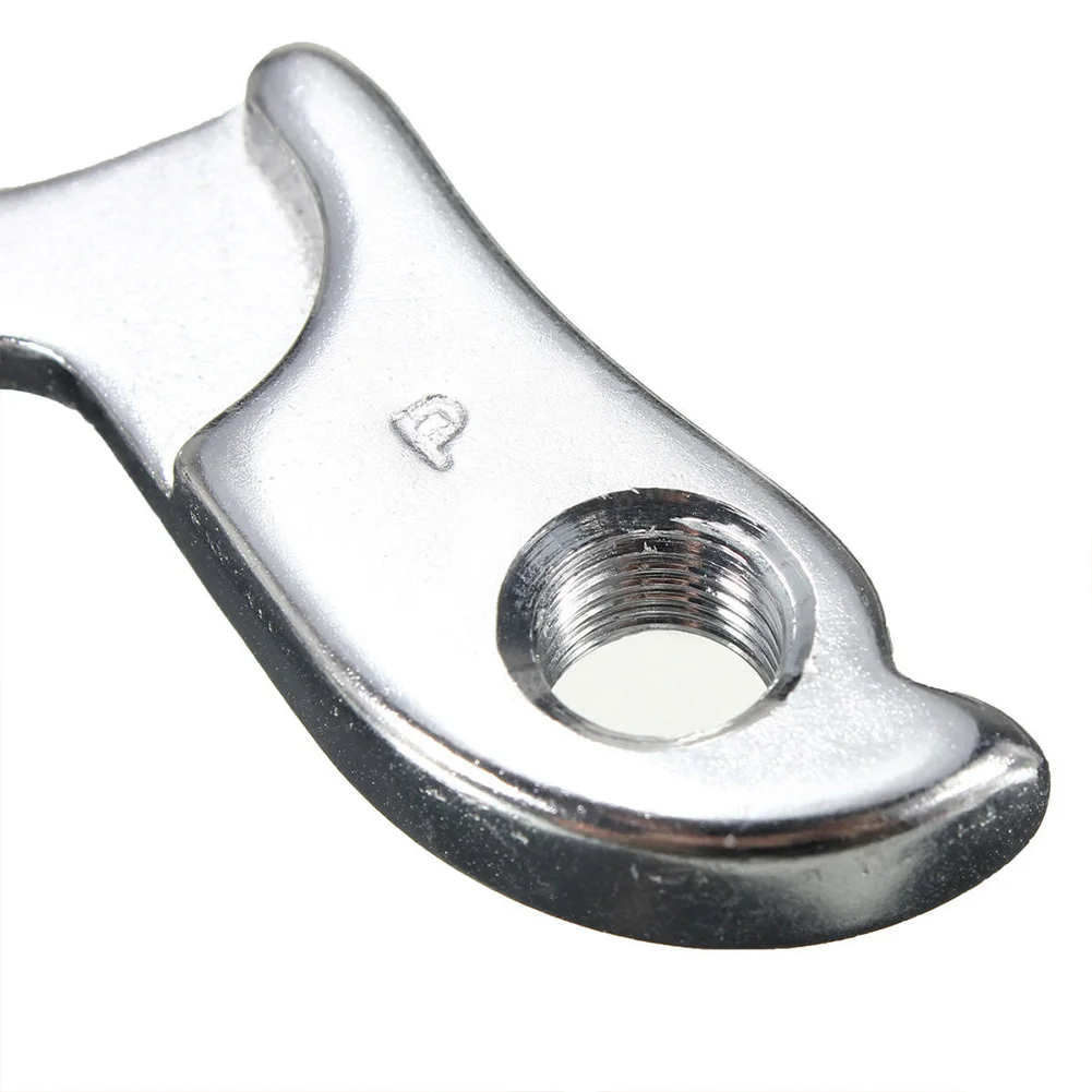 الترباس جهاز الذيل هوك شماعات الفضة أجزاء إطار انتقال سبائك الألومنيوم الخلفية Derailleur دراجة العروة الثابتة الطريق الدراجة