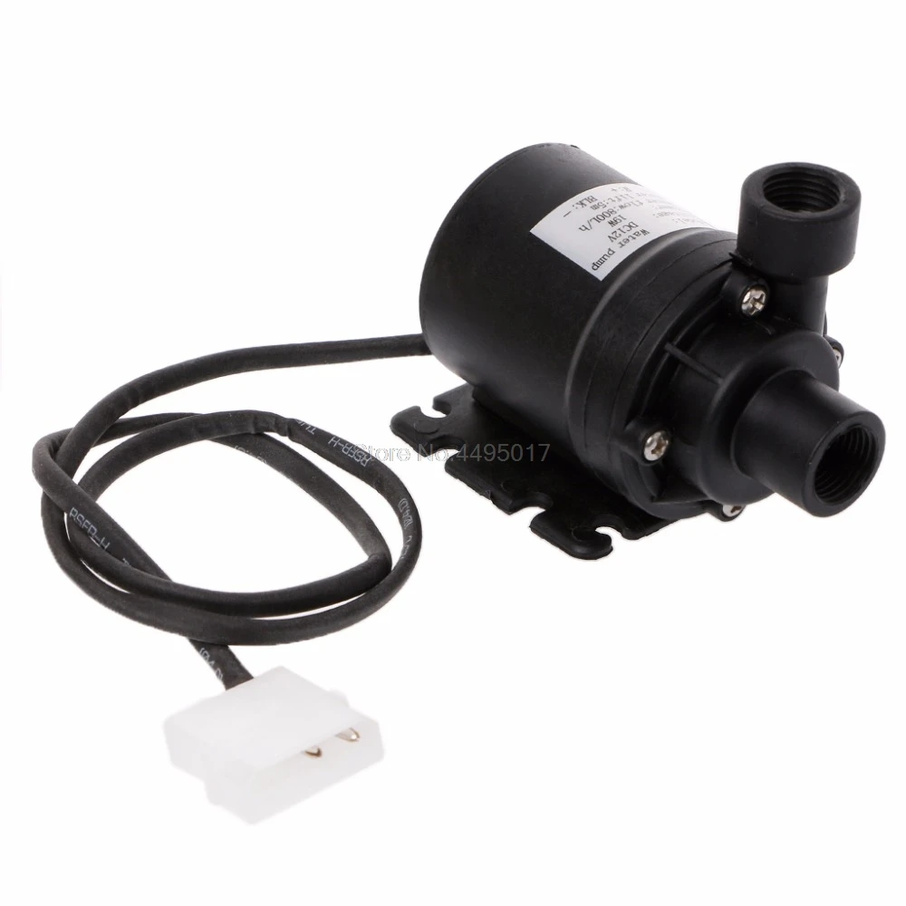 

800L/H 5m DC 12V Water Solar Pump Brushless Motor Circulation with 4p Plug Pumps