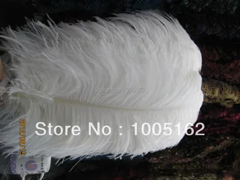 

EMS Free Shipping 100 pcs 24-28inch(60-70cm) White BIG OSTRICH Plumes Ostrich Feathers plumes for Wedding centerpiece Costumes