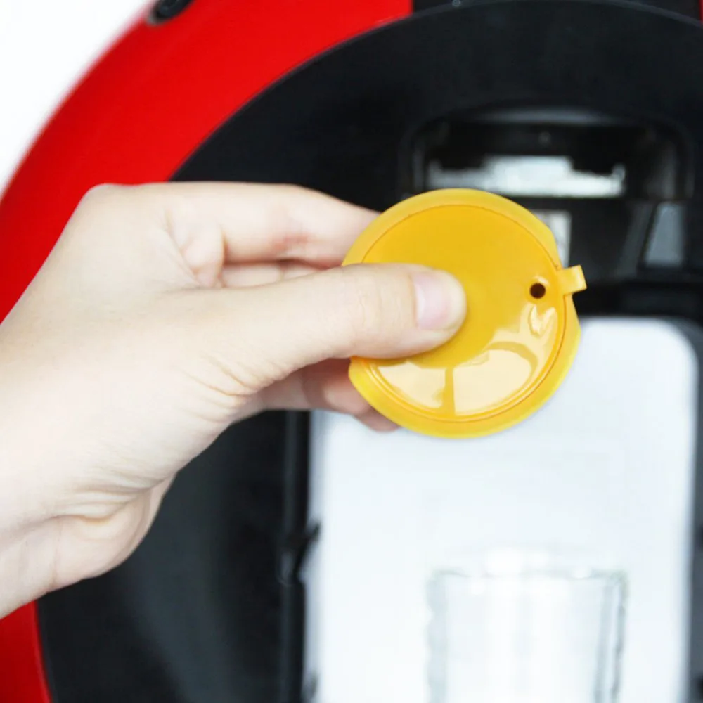 8 цветов многоразового Dolce Gusto многоразовые капсулы Кофе капсулы пополнения Кофе fliter Совместимость Nescafe Dolce Gusto капсулы