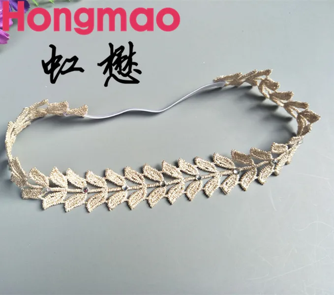 

on sale 1pcs New Baby Golden Lace Elastic Hair band bowknot Turban Headbands Kids Headwear Hair Accessories 3 styles