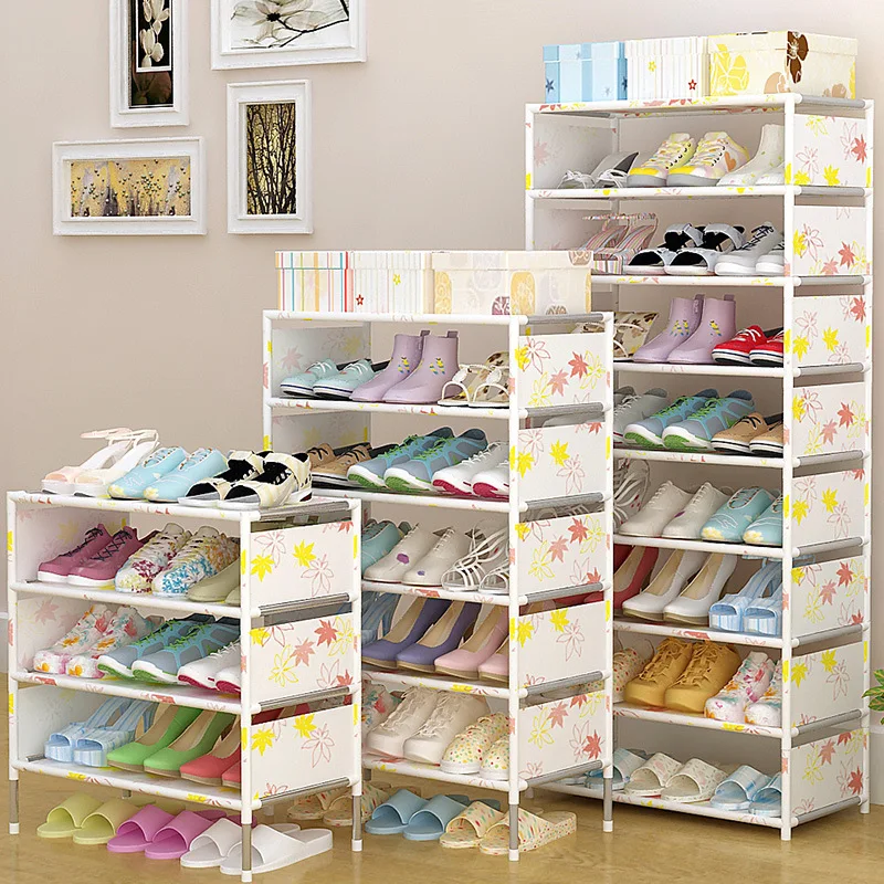 

Portable 5/7/9 Tier Shoes Rack Stand Shelf Hallway Home Shoe Cabinet Shelf Storage Organizer Stand Holder Space Saving Holder