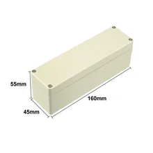 Uxcell внутренний/уличный серый 1 шт. IP65 160x45x55/100x68x50/83x81x56/83x58x33/65x50x55/63x58x45 мм ABS корпус распределительная коробка