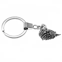 Брелок 3D брелок для ключей Ежик 25x16x13 мм старинное серебро 3D ежик брелок вечерние подарочные сувениры для Для женщин