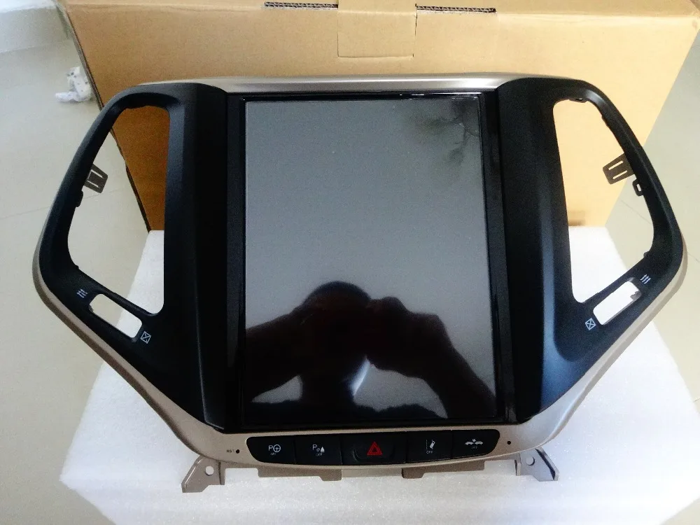 Cheap 10.4" Tesla Type Android Fit JEEP Cherokee 2014 2015 2016 2017 2018 Car DVD Player Navigation GPS Radio 2 Cheap 10.4" Tesla Type Android Fit JEEP Cherokee 2014 2015 2016 2017 2018 Car DVD Player Navigation GPS Radio 2