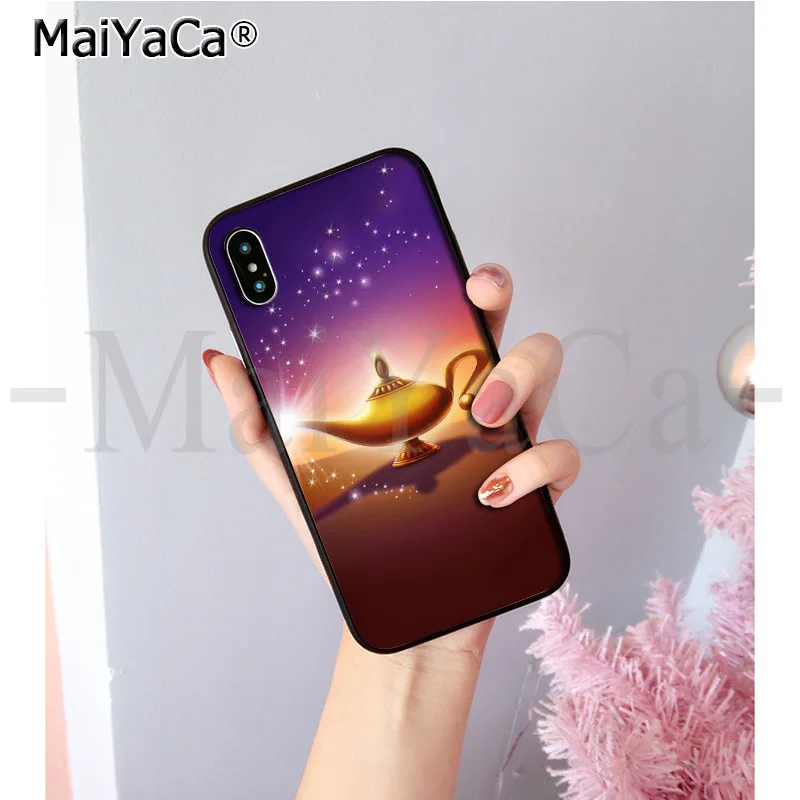 MaiYaCa Genie Aladdin On Sale Painted Soft Shell Phone Case for iPhone 8 7 6 6S Plus 5 5S SE XR X XS MAX Coque Shell MaiYaCa Genie Aladdin On Sale Painted Soft Shell Phone Case for iPhone 8 7 6 6S Plus 5 5S SE XR X XS MAX Coque Shell