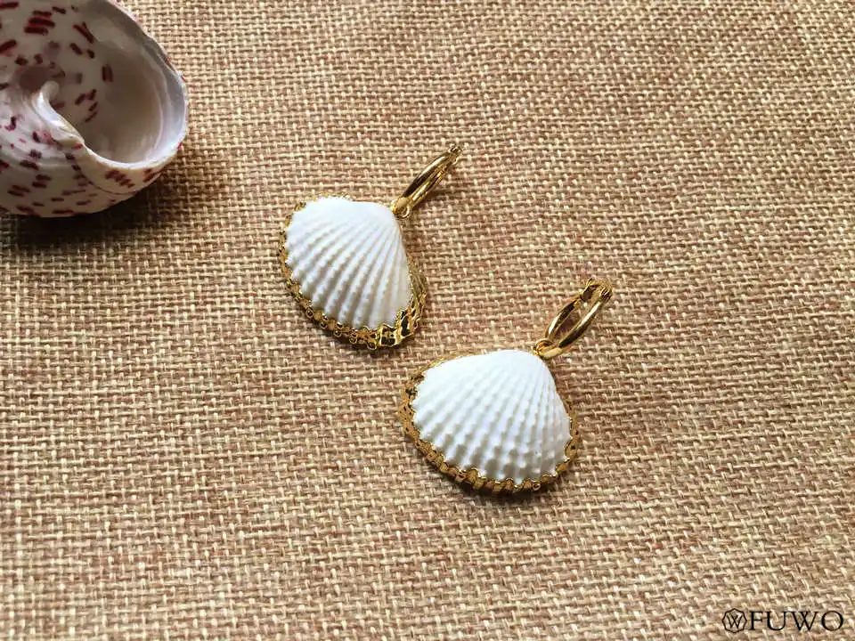 Scallop Shell Earrings 13