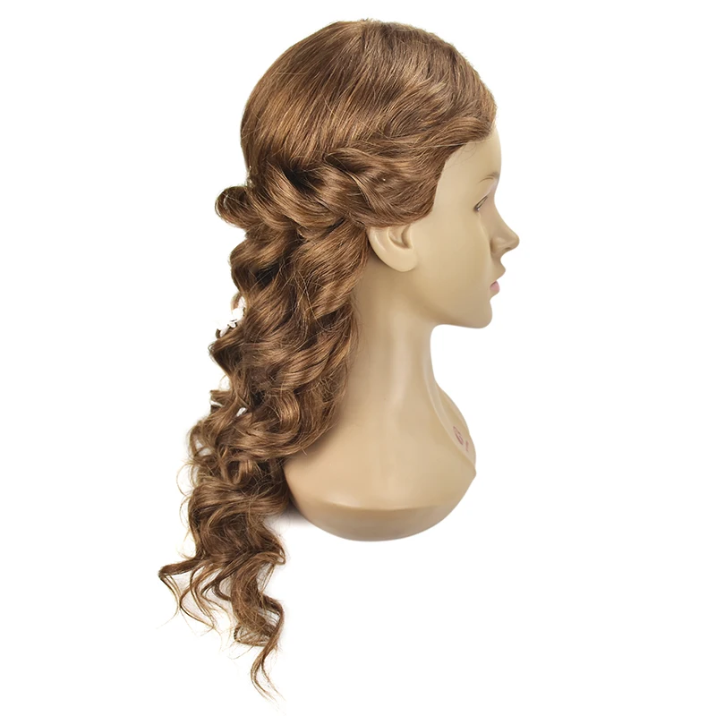 Professional HairStyling Head Manikin Head With Human Hair Hairdressing Mannequins 100 Real Hair Mannequin Head Hairdresser Head Professional HairStyling Head Manikin Head With Human Hair Hairdressing Mannequins 100 Real Hair Mannequin Head Hairdresser Head