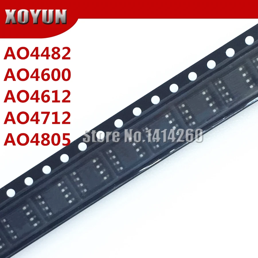 5 шт./партия AO4482 AO4600 AO4612 AO4712 AO4805 4482 4600 4612 4712 SOP-8 | Электронные компоненты и