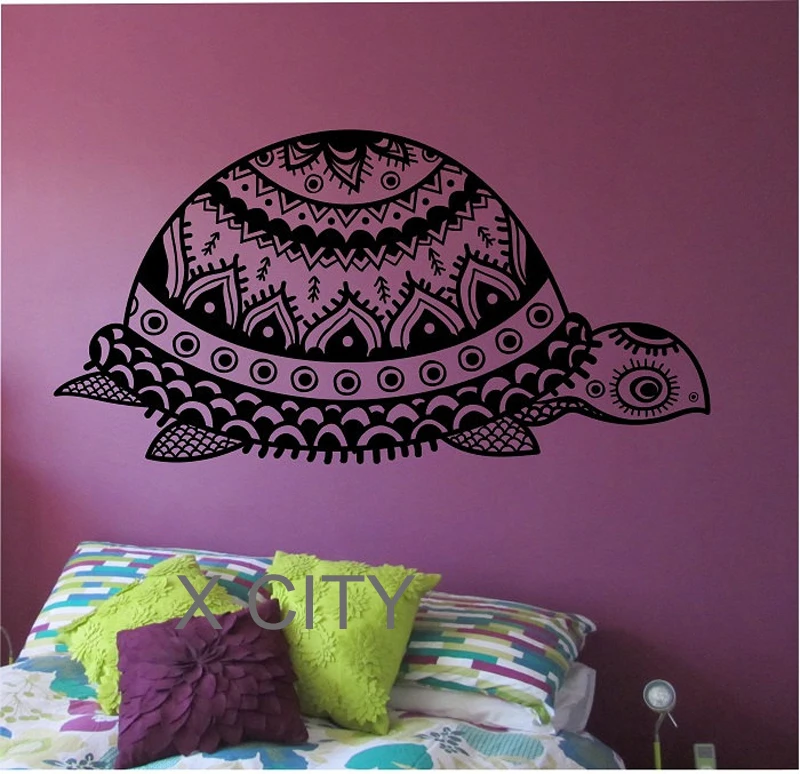 Turtle Wall Decal Vinyl Sticker Art Decor Home Bedroom Design Mural