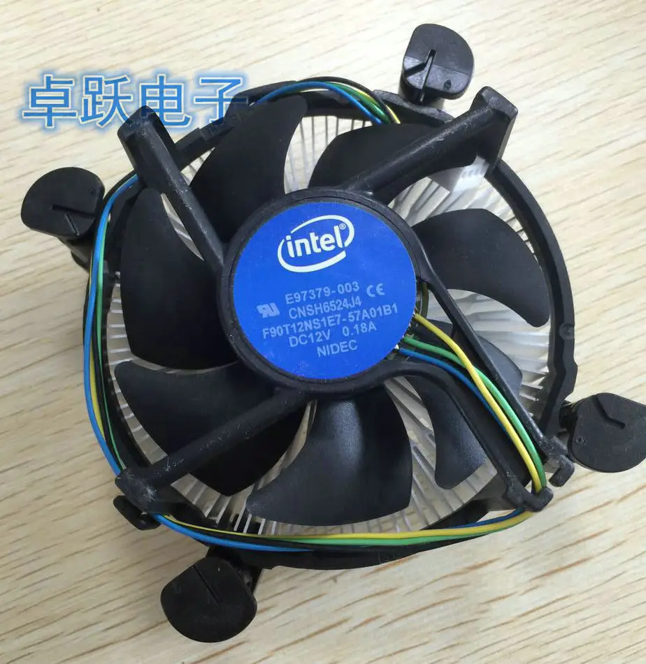 

Inte G1840 G4560 G3220 G3260 G4600 G4400 Original Boxed processor CPU Radiator Cooling fan Coolers /Thermal compound /Cooler
