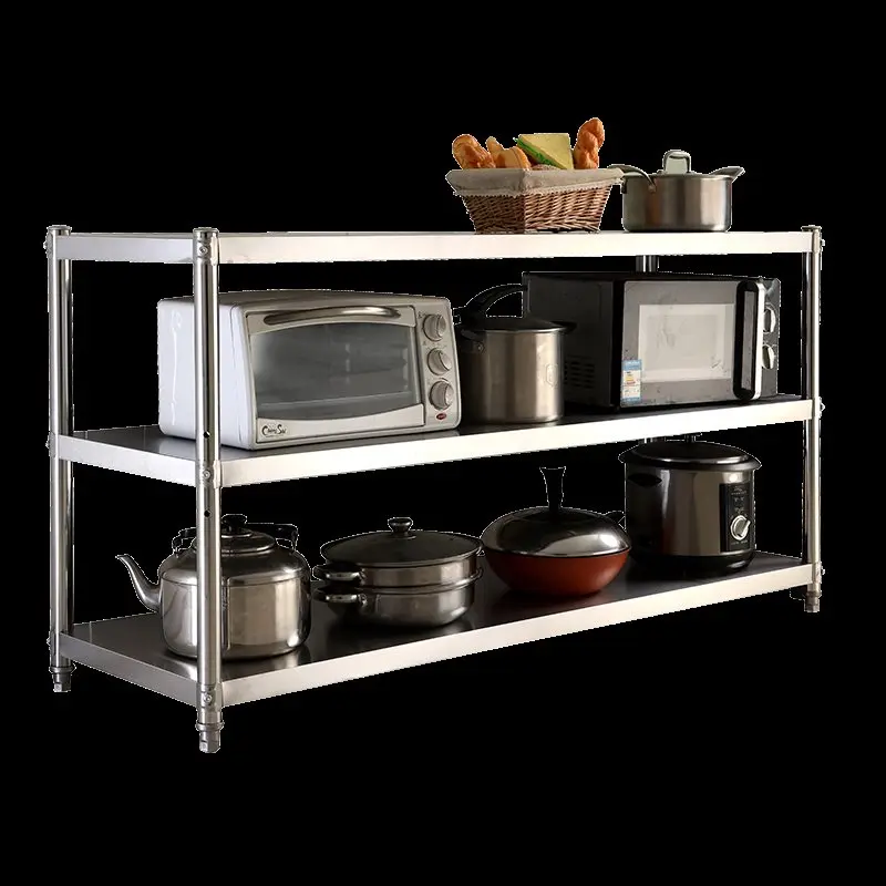 Work Food Prep Table Stainless Steel Kitchen Storage Commercial Kitchen Rack Microwave Oven Shelves Storage Holder Work Food Prep Table Stainless Steel Kitchen Storage Commercial Kitchen Rack Microwave Oven Shelves Storage Holder