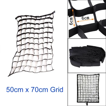 

Photographic accessory studio softbox grid 50*70 Rectangle Honeycomb Nylon Grid for Photo Video shooting ST50