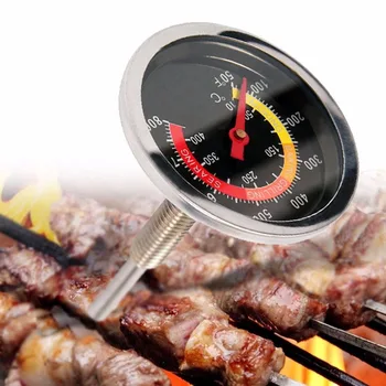 

10-400 C 50-800 F Barbecue Stove Thermometer BBQ Grill Oven Food Meat Cooking Tool Temperature Measure Gauge Outdoor Use