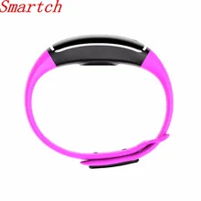 Smartch Водонепроницаемый спортивный браслет с измерения артериального давления Smart Pulsera Фитнес трекер Браслет Смарт часы