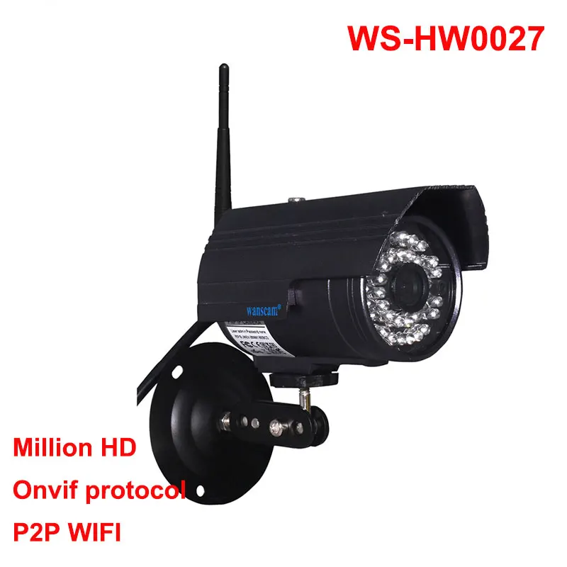 

Wanscam HW0027 Outdoor Bullet SD Card Slot Waterproof ONVIF IP Camera