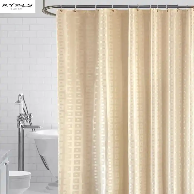Xyzls Modern Shower Curtain Waterproof Mildew Proof Polyester