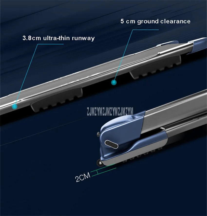 T3 светодиодный дисплей Интеллектуальный складной мини беговая дорожка ультра-тихий 43*125 см беговой ремень Крытый семейный тренажер для фитнеса