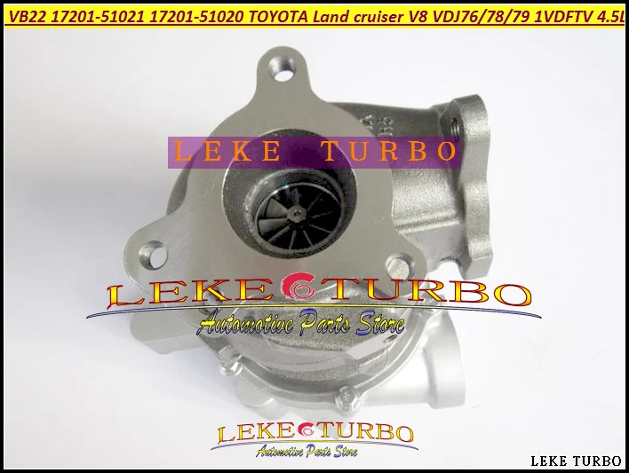 Turbo VB22 17201-51021 17201-51020 For TOYOTA Land cruiser Landcruiser V8 VDJ76 VDJ78 VDJ79 1VD-FTV 1VDFTV 1VD FTV 4.5L 261HP (6)