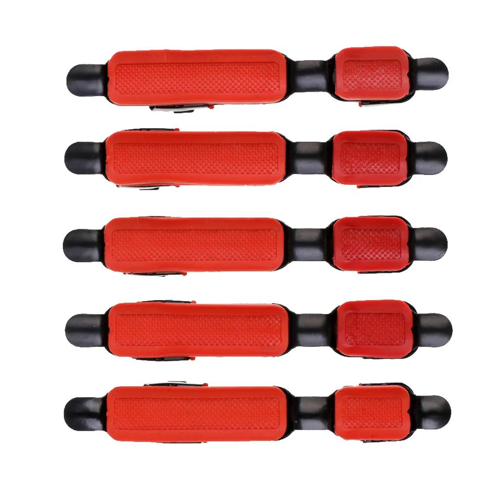 Adjustable Carp Fishing Reel Deck Seat Spinning Reel Seat Rod Building Fishing Accessories Black/Red