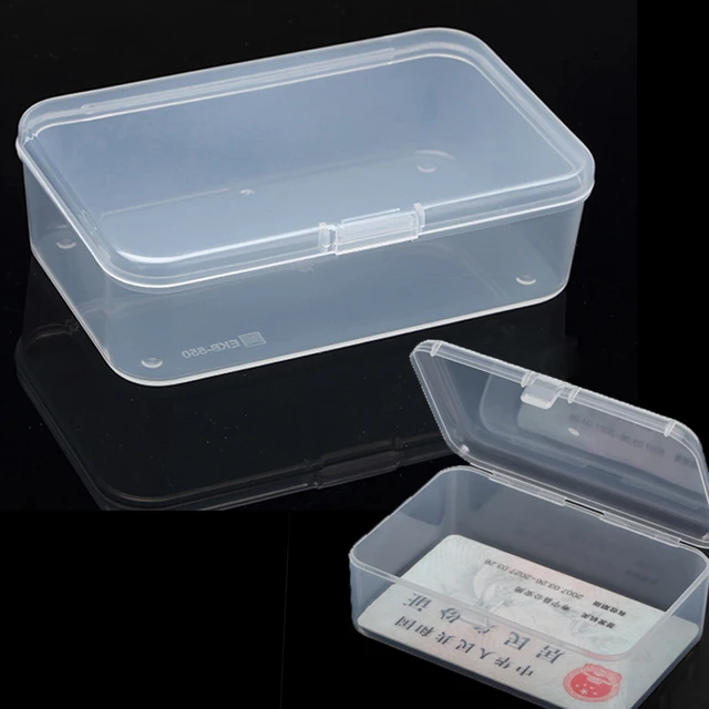 Transparent Plastic Organizer Jewelry Storage Boxes Multipurpose Storage  Box