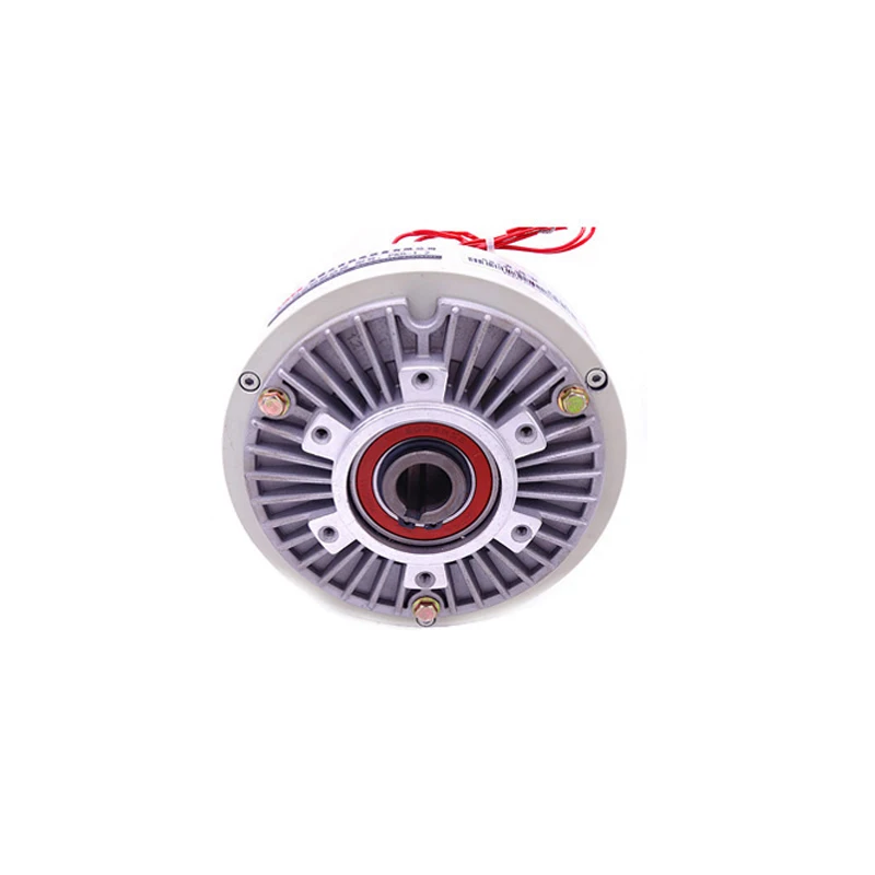 25NM Magnetic Powder Brake with Hollow Shaft 25mm Center Distance 90mm DC24V 1500RPM Max Speed for Packaging Machinery