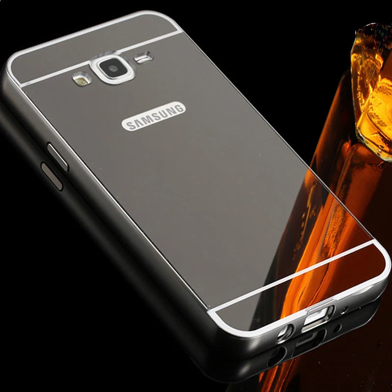 for samsung j3 2016 mirror aluminum metal bumper acrylic back cover phone cases for for samsung j3 2016 mirror aluminum metal bumper acrylic back cover phone cases for