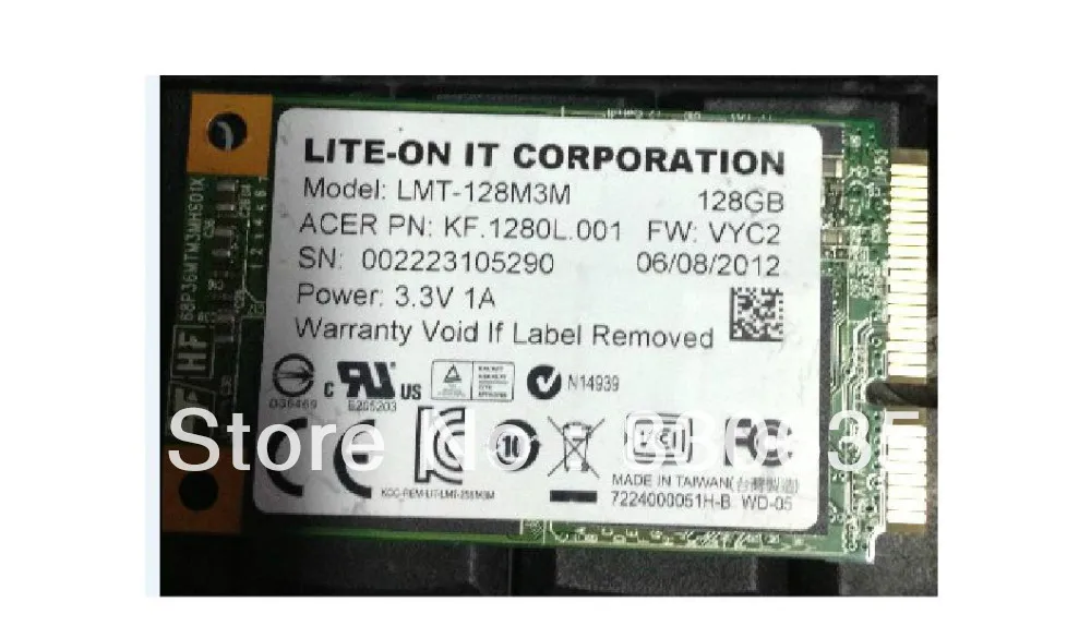 Купить LiteOn lmt-128m3m lmt-128m6m 128 г 128 гб msata3 pci-e ssd ...