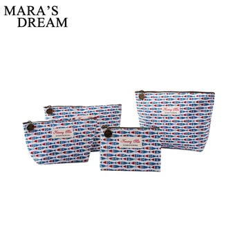 

Mara's Dream Superior Quality Multi Color Pattern Cute Color Organizer Toiletry bag kits Multi-Function Cosmetic Bag