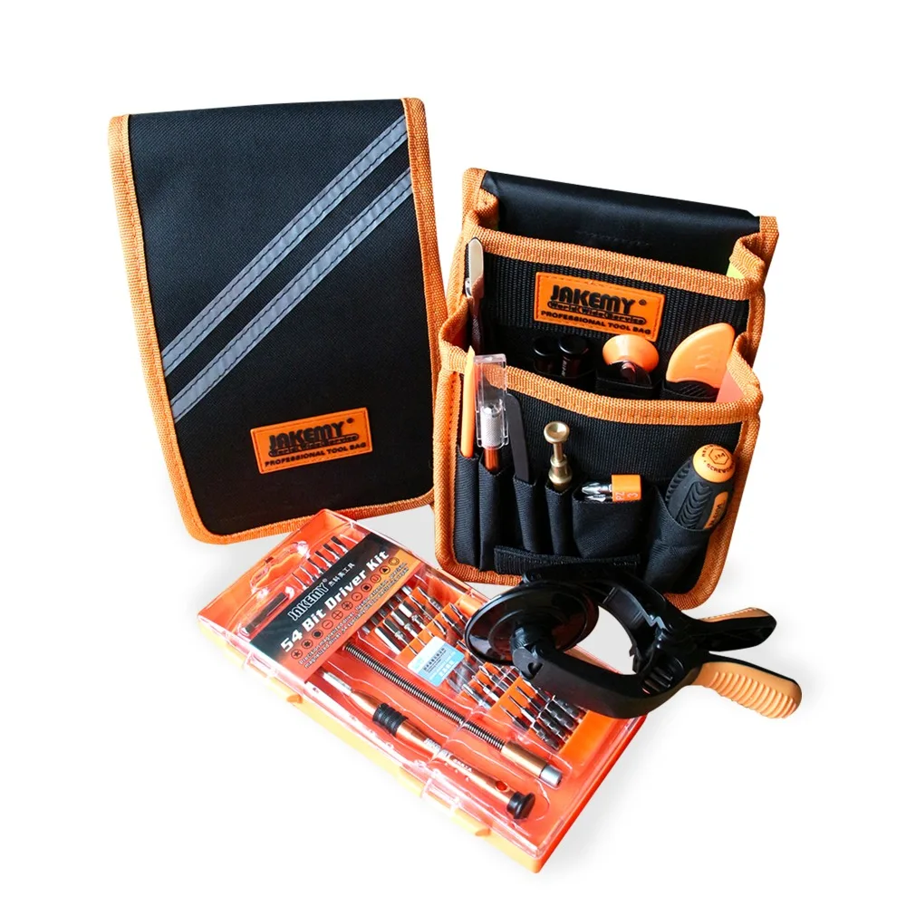 

Jakemy JM-P12 cellphone open tool set repair set open for precision computer smartphone repair 84 in 1 hand tools set