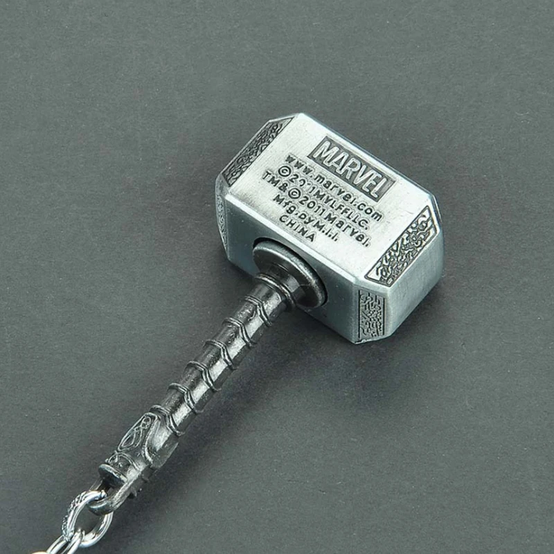 Металлический брелок Thor Hammer для ключей мужчин и женщин|Брелоки| |
