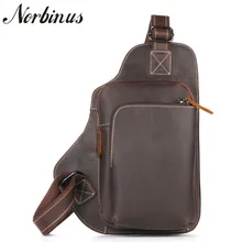 Norbinus Мужская сумка из воловьей кожи на лямках из натуральной кожи, сумка через плечо, мужские сумки через плечо, мужской рюкзак для путешествий