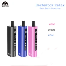 Новый Оригинальный Умный Herbstick Расслабиться Сухой Травы Испаритель Электронная сигарета 2200 мАч контроля температуры поле mod жидкостью vape пера