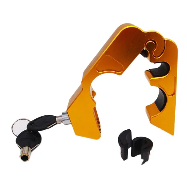 Aluminum Alloy Bike Lock Bicycle Handlebar Lock Anti Theft Lock Safety