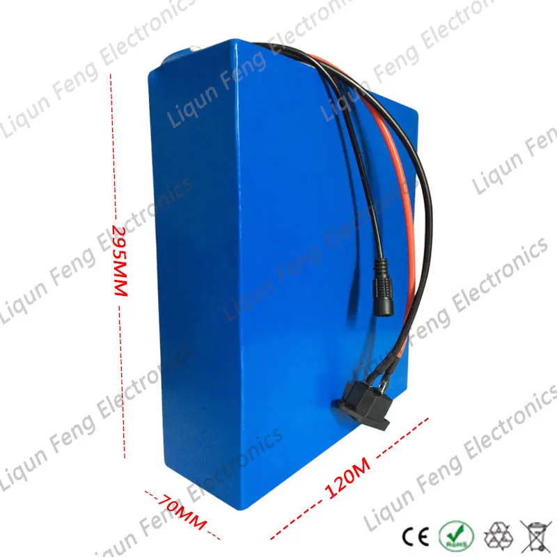 Discount Hot Sales 36V Lithium Battery 36V 20AH Electric Bike Battery 36 V 20AH 1000W Scooter Battery with 30A BMS 42V 2A Charger 2