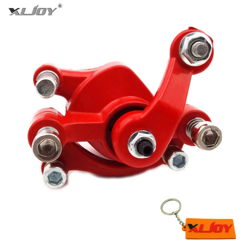 XLJOY Red Rear Disc Brake Caliper For 97cc 2.8HP DB30 Baja Doodle Bug Mini Dirt Bikein Levers