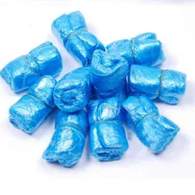 100 шт./упак. Лидер продаж домашний необходимые дополнительные-сплошной одноразовые бахилы дождь доказательство, Водонепроницаемый пыле-и влагозащиты бахилы