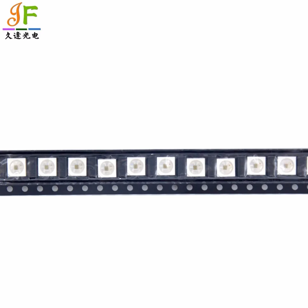 Светодиодные чипы SK9822 10 ~ 1000 шт. 6 штырьков встроенный SMD 5050 RGB цвет для полосы