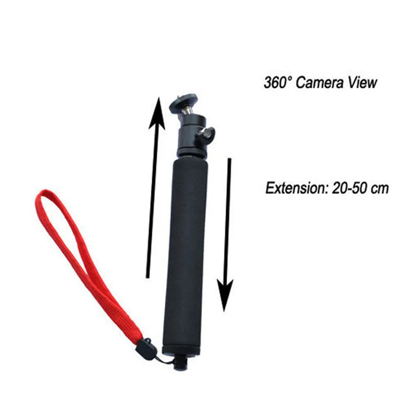 Selfie stick для go pro Камера sjcam sj4000 Водонепроницаемый монопод Штатив ручной подставка