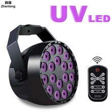 LED Par Uv violet Discofoam partie Machine Par LED lumière d'étape DMX512 pour DJ Party Club mariage noël Halloween 54W 18LED