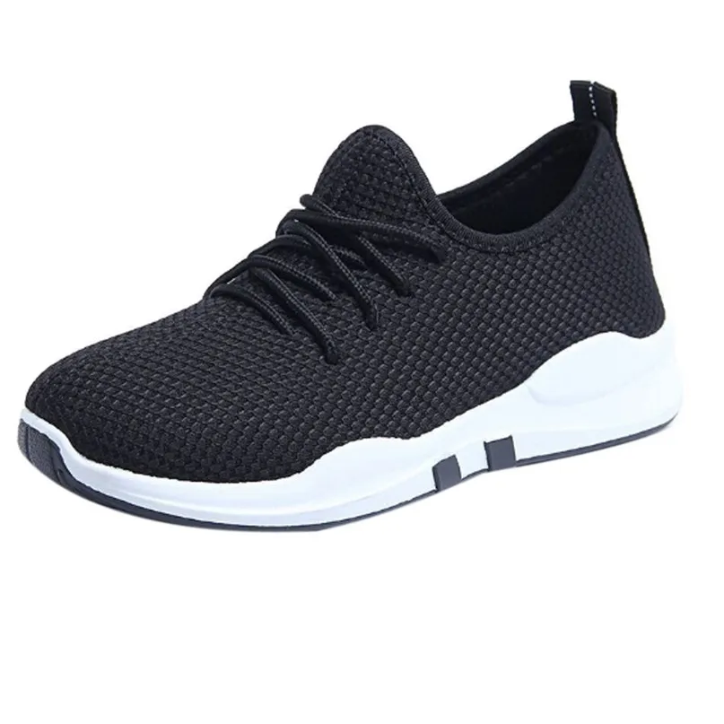 Women Running Shoes women's sneakers Trainers Lace Up Flat Comfy Fitness Gym Sports Shoes Casual ladies Shoes  #2g28#F (5)