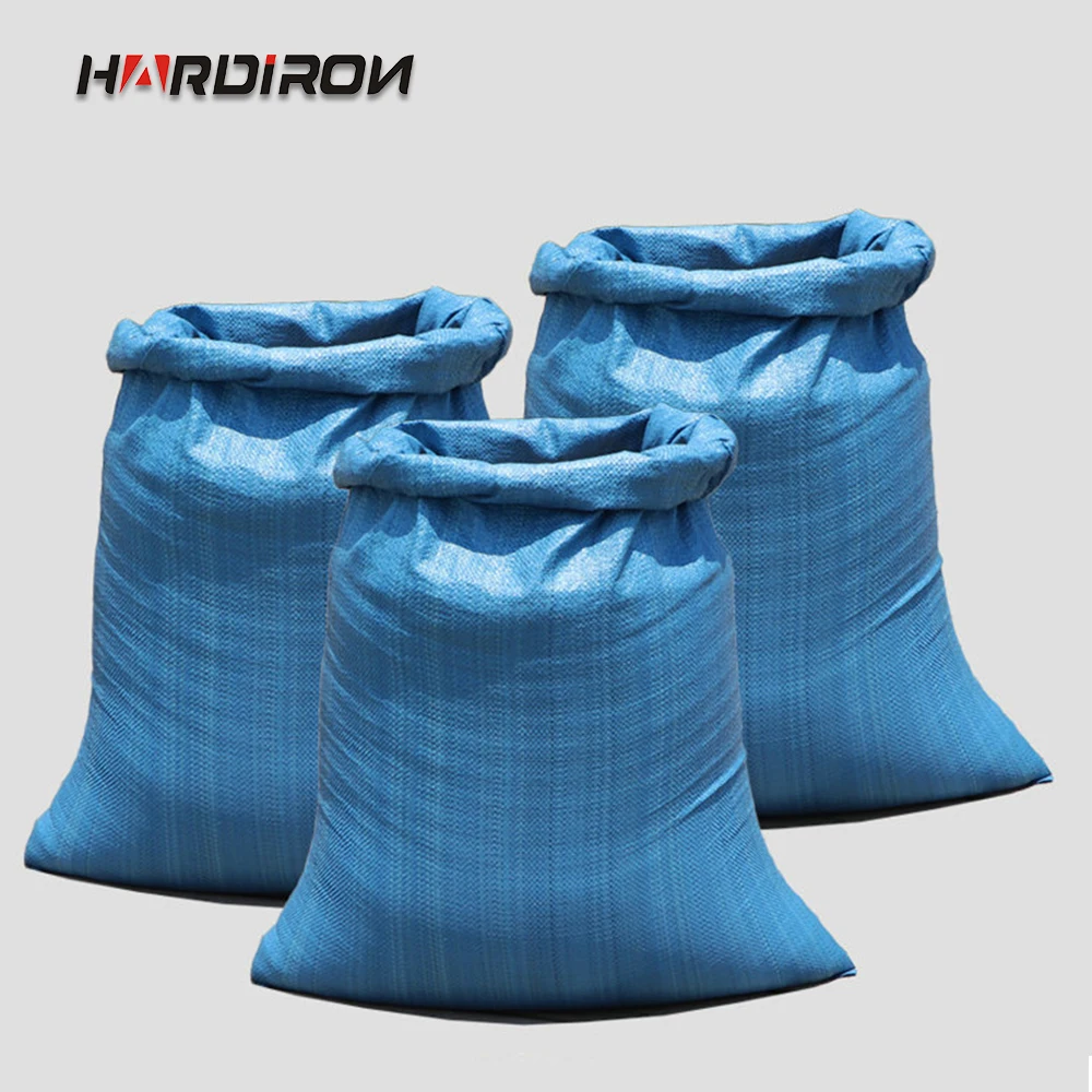 HARDIRON 10 шт. желтая синяя и зеленая трехцветная утолщенная большая тканая сумка